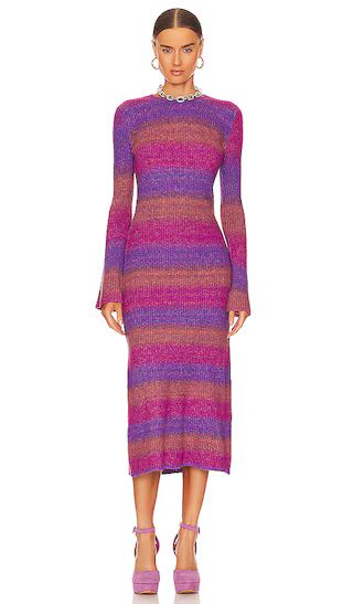 Axon Dress in Distorted Stripe | Revolve Clothing (Global)