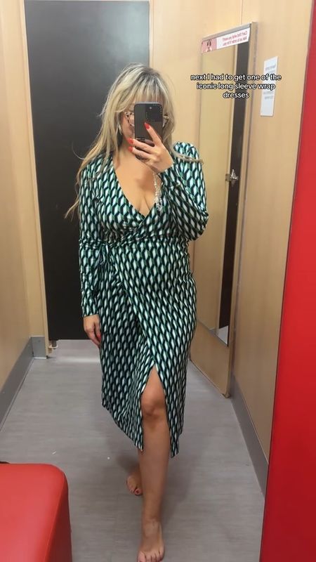 Shop with me - DVF x Target! The three dresses I scored!! Got xs in the first two and m in the slipdress 

#LTKfindsunder100