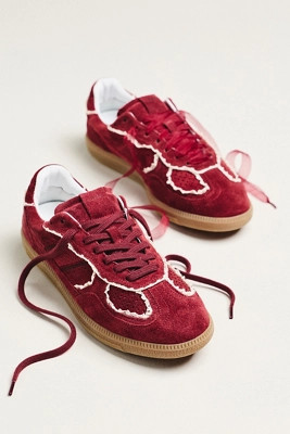 ALOHAS Tb.490 Rife Crochet Leather Sneakers | Anthropologie (US)