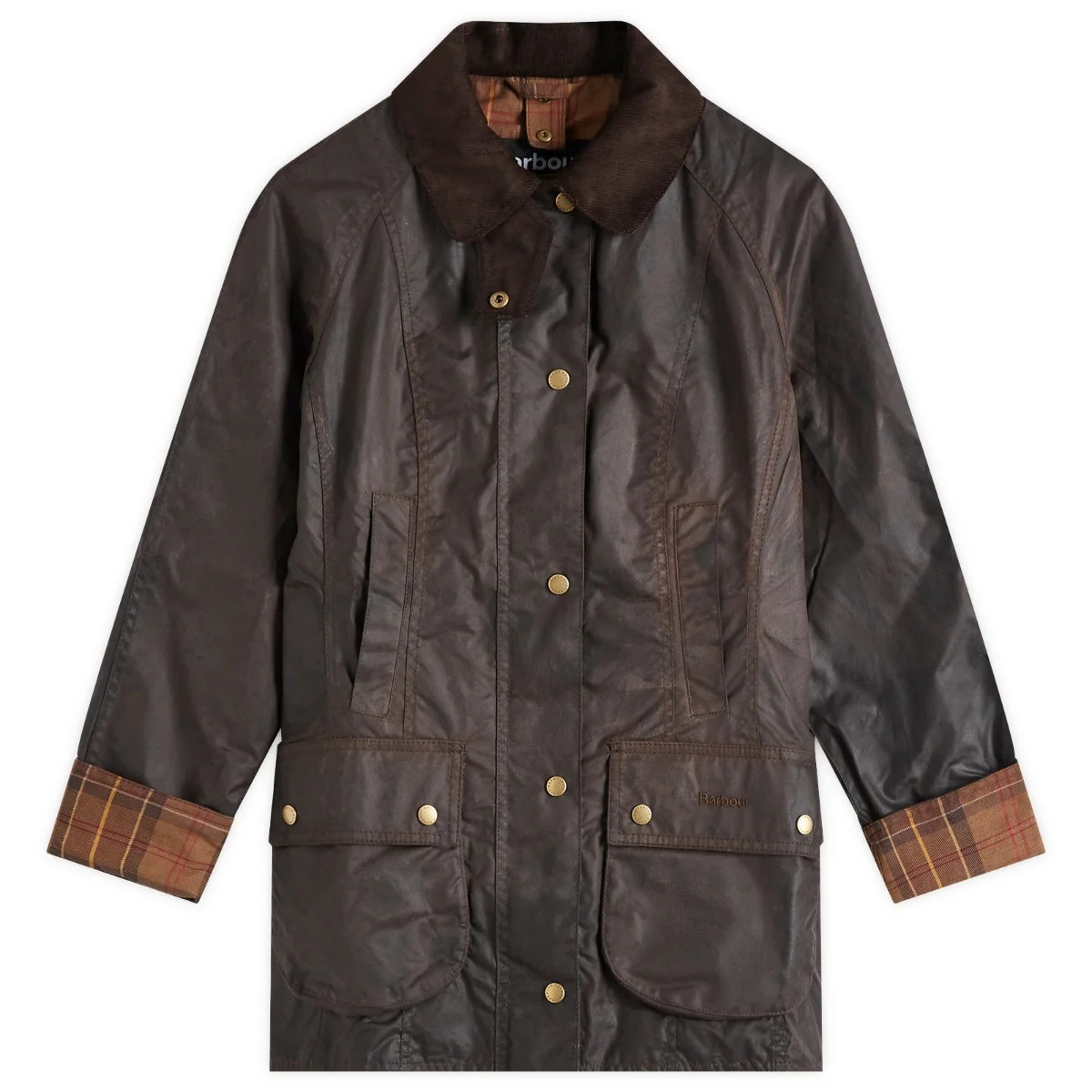 Barbour Women's Beadnell Wax Jacket Rustic | END. Clothing
