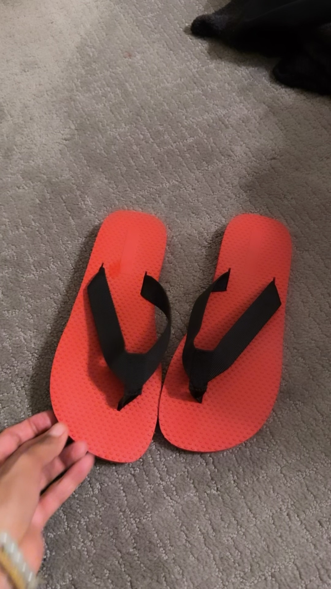 Red bottoms flip flops 

Comfy / good cushion & support 
TTS 
@ Amazon

#LTKOver40 #LTKTravel #LTKSeasonal