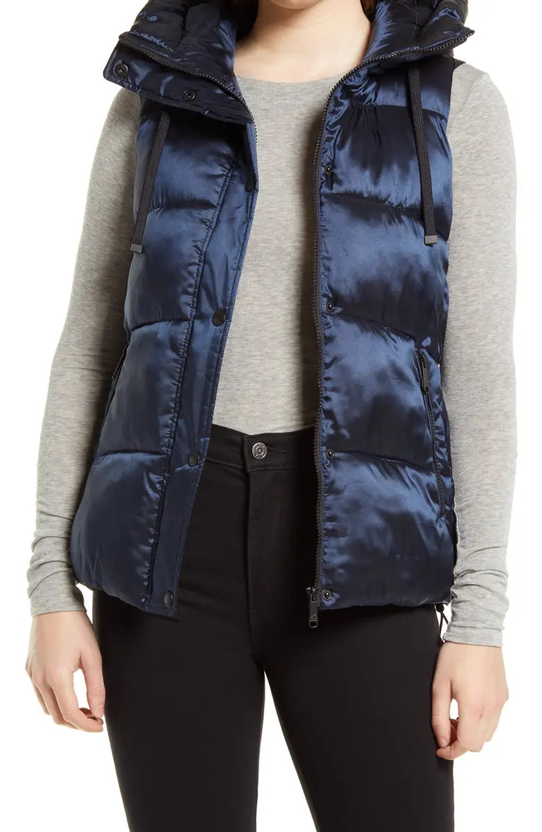 Water Repellent Hooded Puffer Vest | Nordstrom | Nordstrom