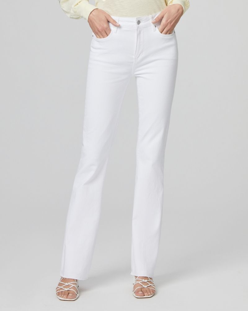 High Rise Laurel Canyon 32" - Crisp White | Paige