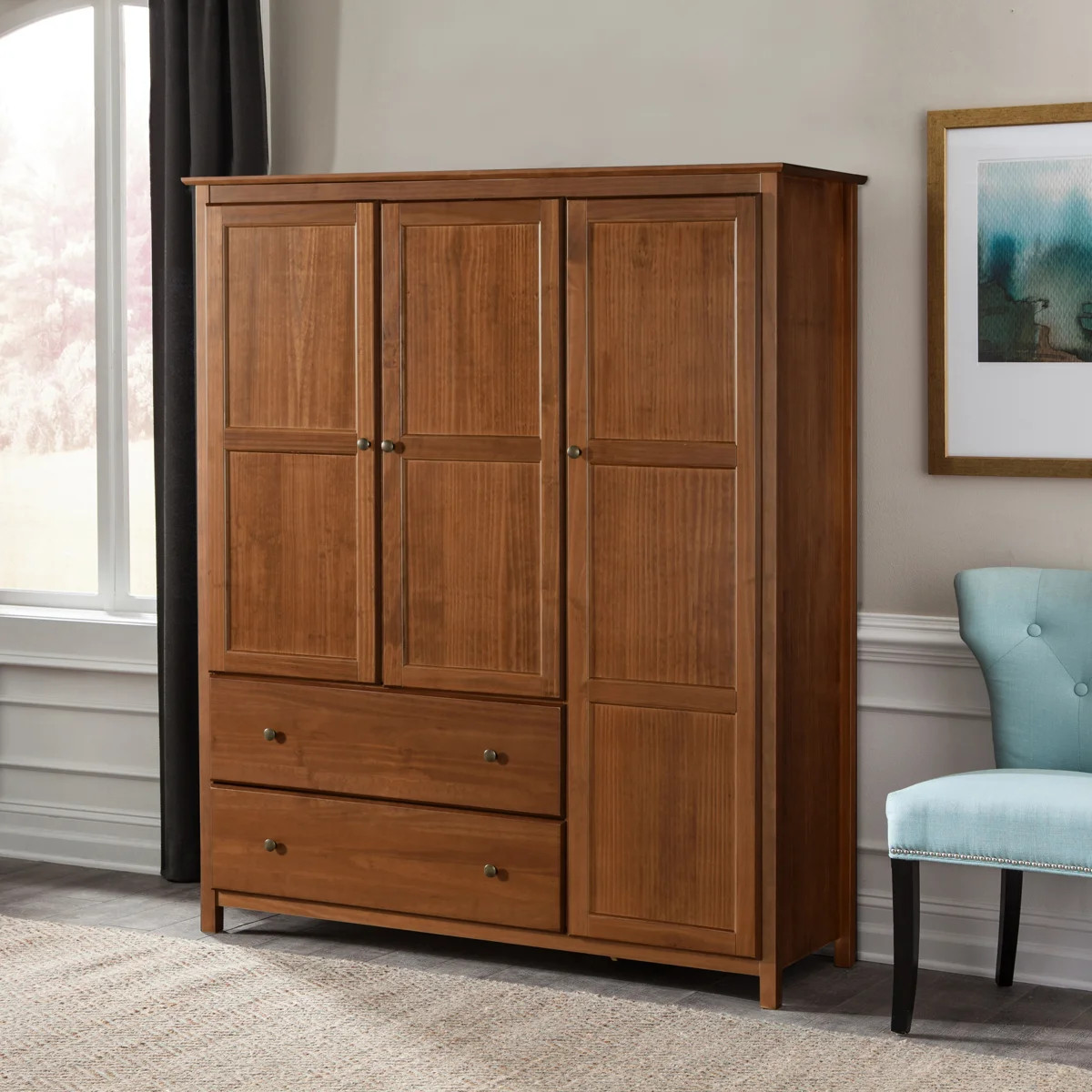 Shaker Solid Wood Armoire | Wayfair North America
