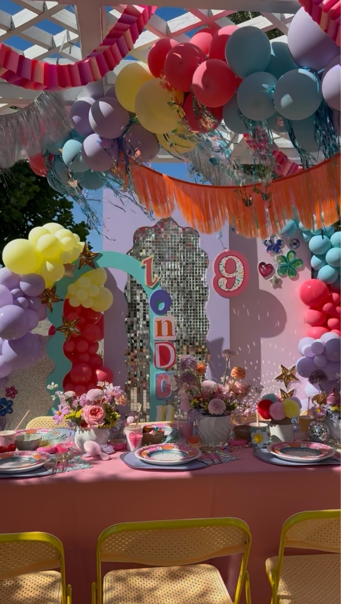 Girl pop birthday vibes💕🪩🌈🌸

#LTKHome #LTKKids #LTKvlog