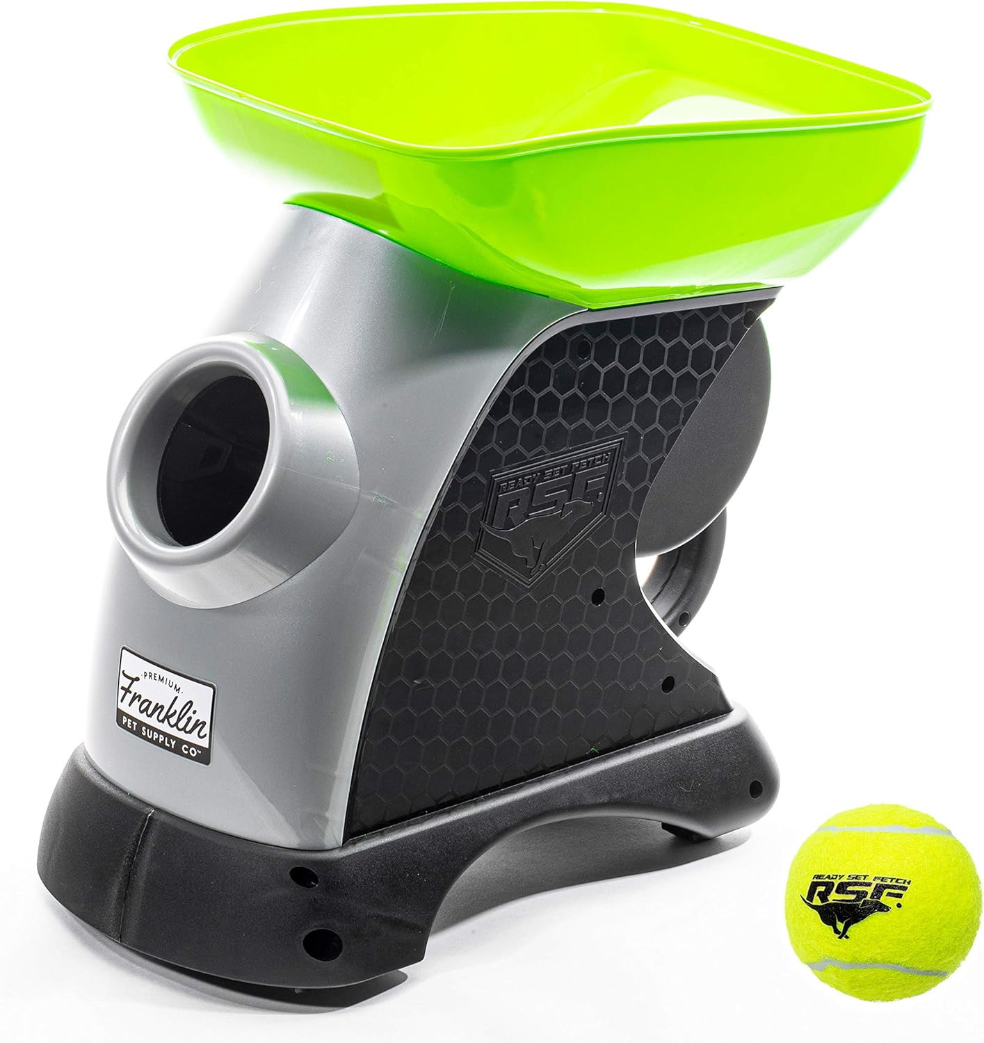 Franklin Pet Supply Ready Set Fetch Automatic Tennis Ball Launcher - Authentic Thrower - Interact... | Amazon (US)