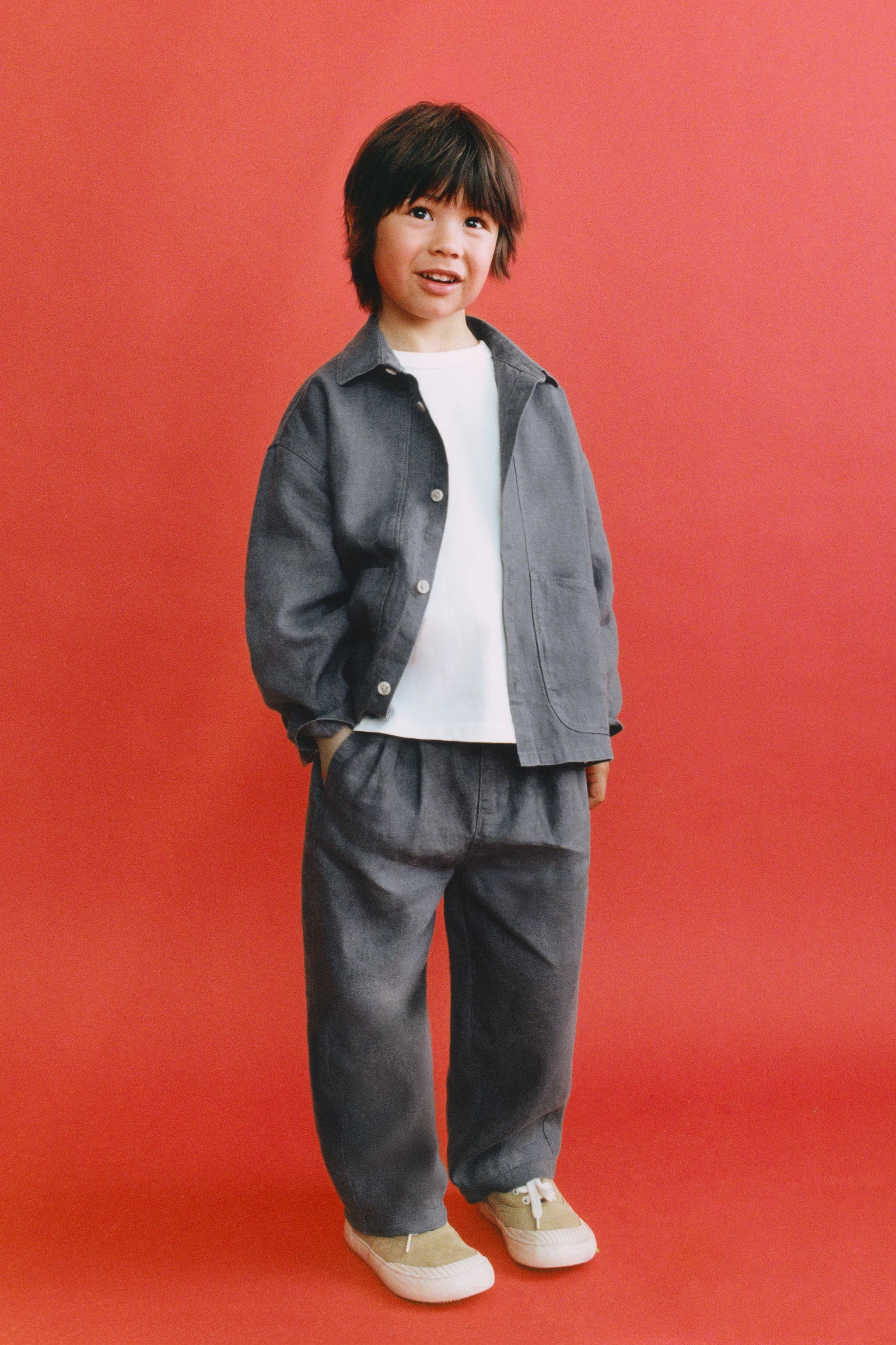 100% LINEN OVERSHIRT | Zara UK
