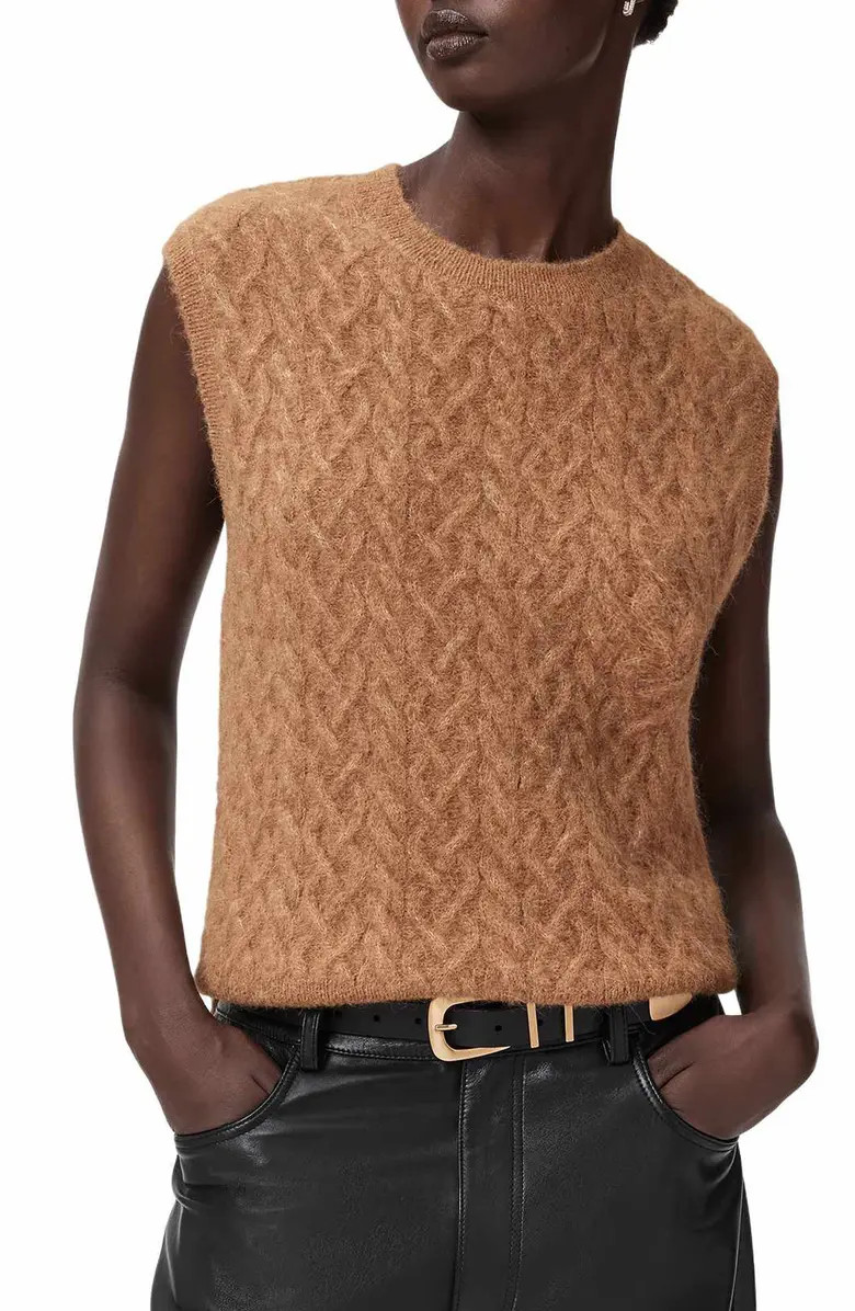 Sirius Cable Alpaca Blend Sweater Vest | Nordstrom