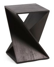 Solid Mango Wood Accent Table | TJ Maxx