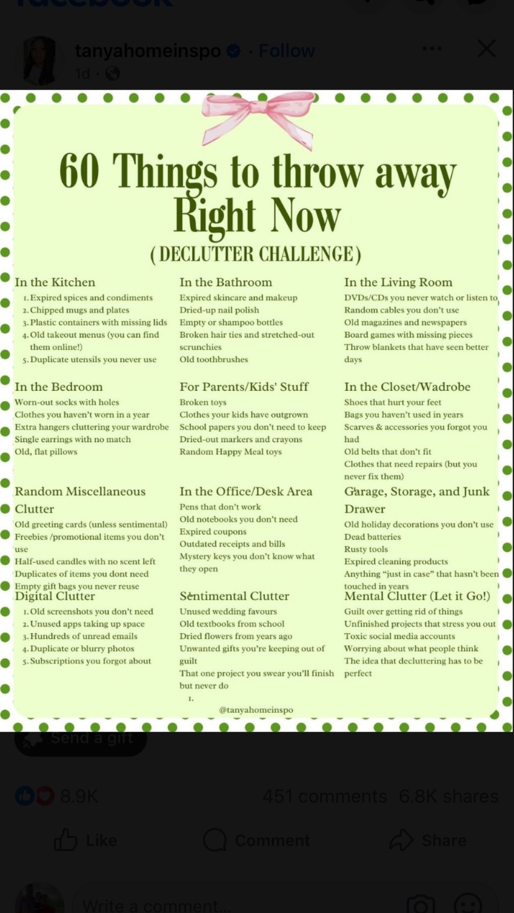 Cleaning and declutterring ideas 

#LTKHome