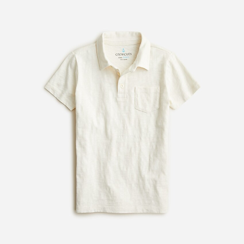 Kids' short-sleeve garment-dyed polo shirt | J. Crew US