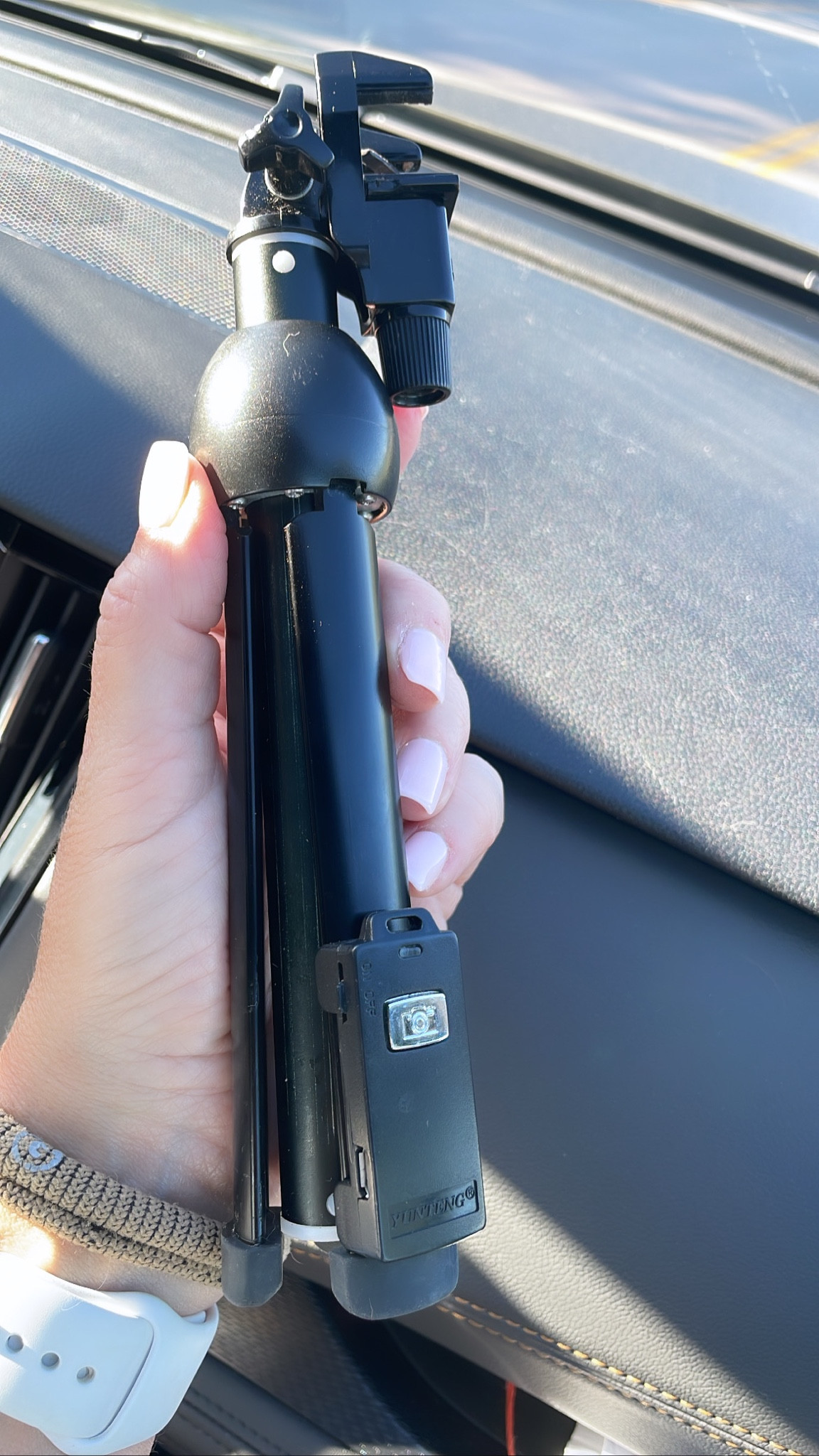 Tripod selfie stick. Compact to fit inside your purse or bag. Includes wireless remote to easily take photos. Ideal for traveling! 

#LTKtravel #LTKsalealert #LTKxPrimeDay