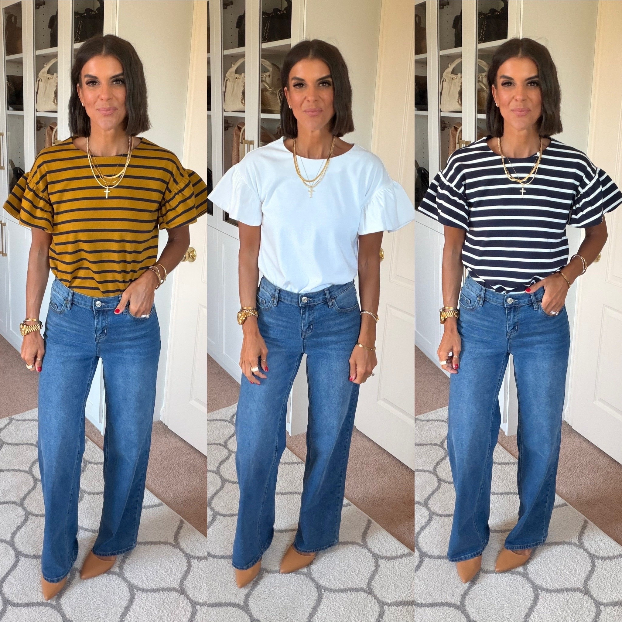 Love these Walmart tees! Size xs in tees and jeans.

#LTKSaleAlert #LTKmomlife #LTKSeasonal