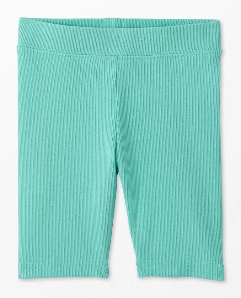 Ribbed Bike Shorts | Hanna Andersson