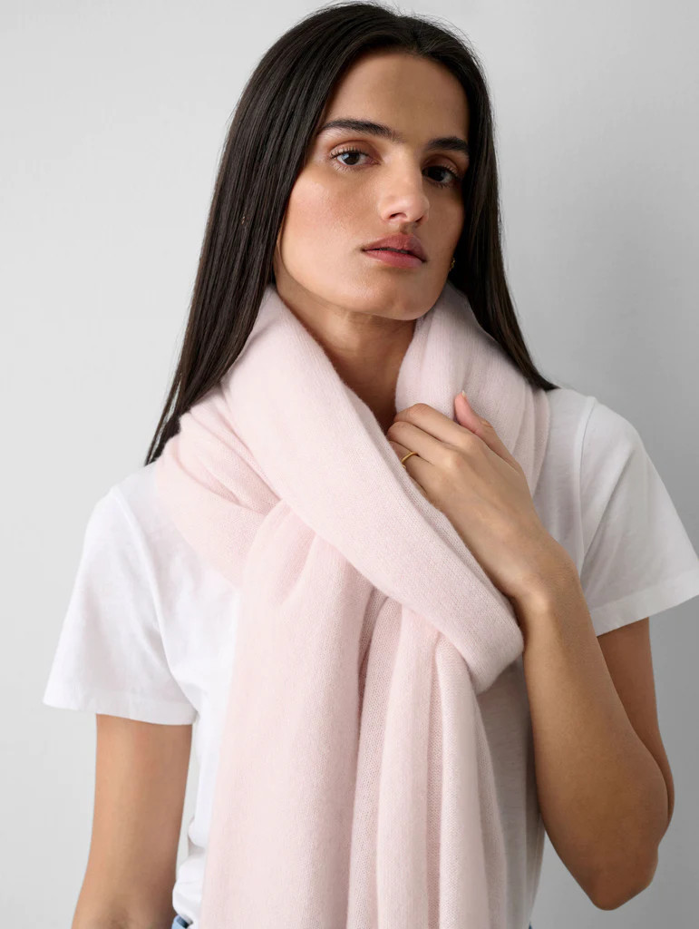 Cashmere Travel Wrap | White and Warren