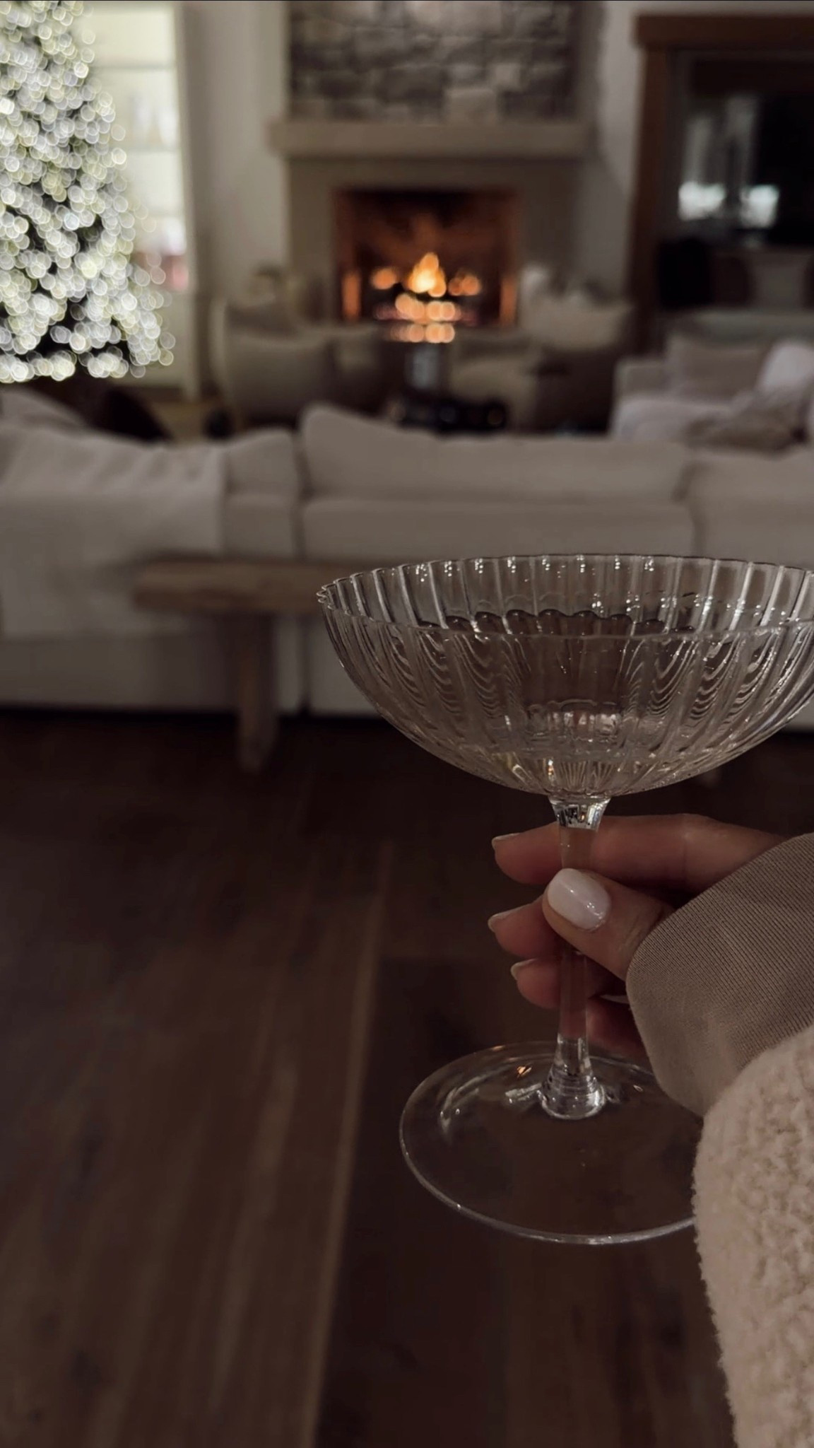 These ribbed cocktail glasses are beautiful and come in a set of 4! Perfect for hosting.

#LTKGiftGuide #LTKHoliday #LTKHome