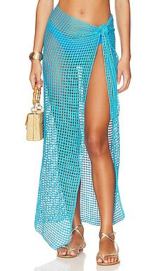 Bananhot Midi Net Sarong in Royal Blue from Revolve.com | Revolve Clothing (Global)