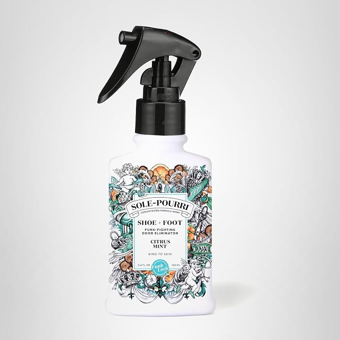 Sole-Pourri Shoe Deodorizer + Foot Spray, 3.4 Fl Oz, Up to 150 Uses, Funk-Fighting Odor Freshener... | Amazon (US)