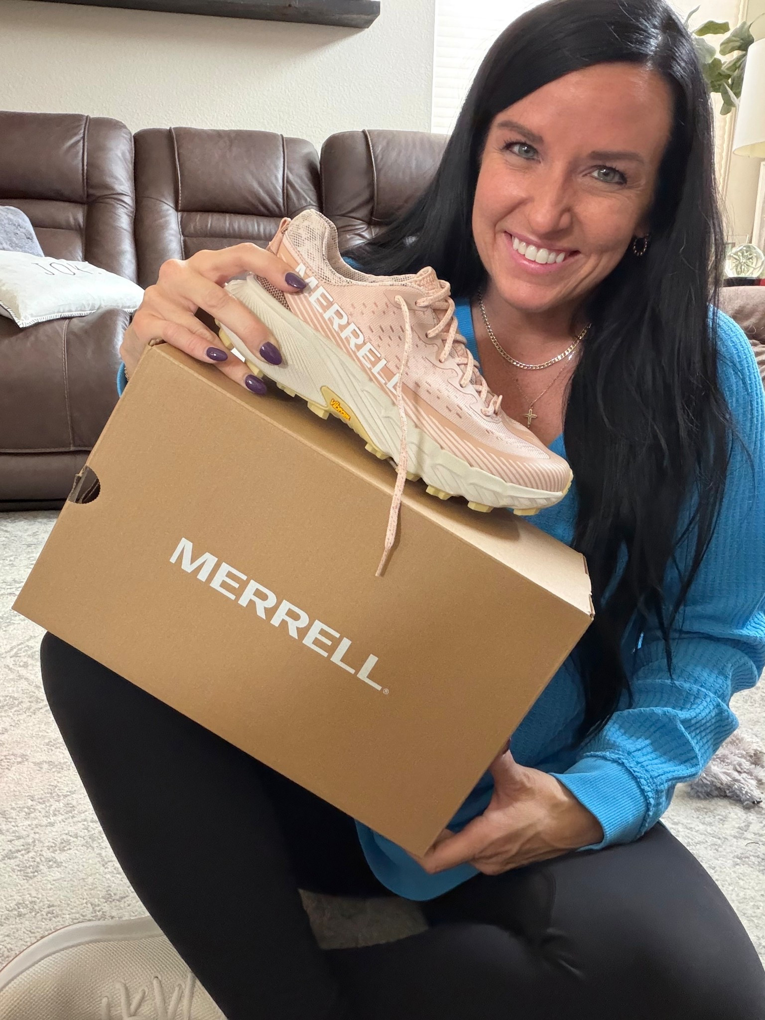 My new hiking shoes! Shopped with my gift card at the outlets and am so happy with what I found! I got the Merrell Agility Peak 5 Trail-Running Shoe in “Pink Salt” and went up a 1/2 size per the recommendation from the associate working in the store. So excited to hike in these in 2026!

#LTKFindsUnder100 #LTKSaleAlert #LTKfitnessgoals