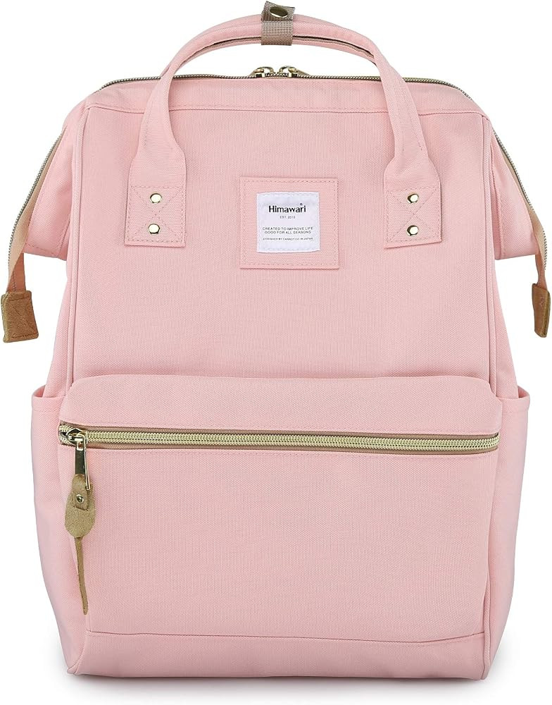 Himawari Laptop Backpack Travel Backpack With USB Charging Port Large Diaper Bag Doctor Bag Schoo... | Amazon (US)