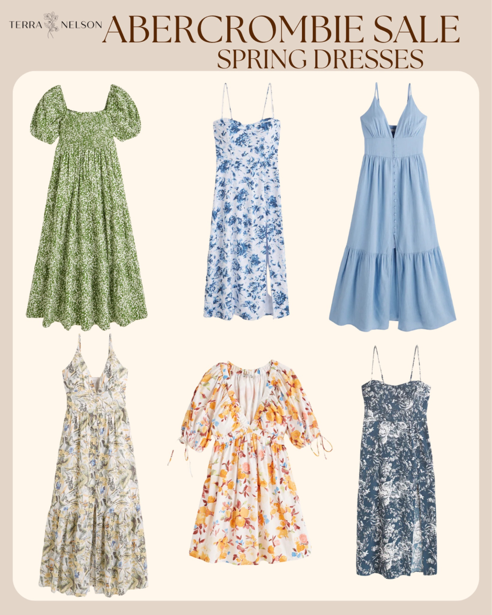 20% off site wide at Abercrombie!
Spring dress sale / spring outfits / beach wear / resort wear / summer dresses

#LTKsalealert #LTKstyletip #LTKFind