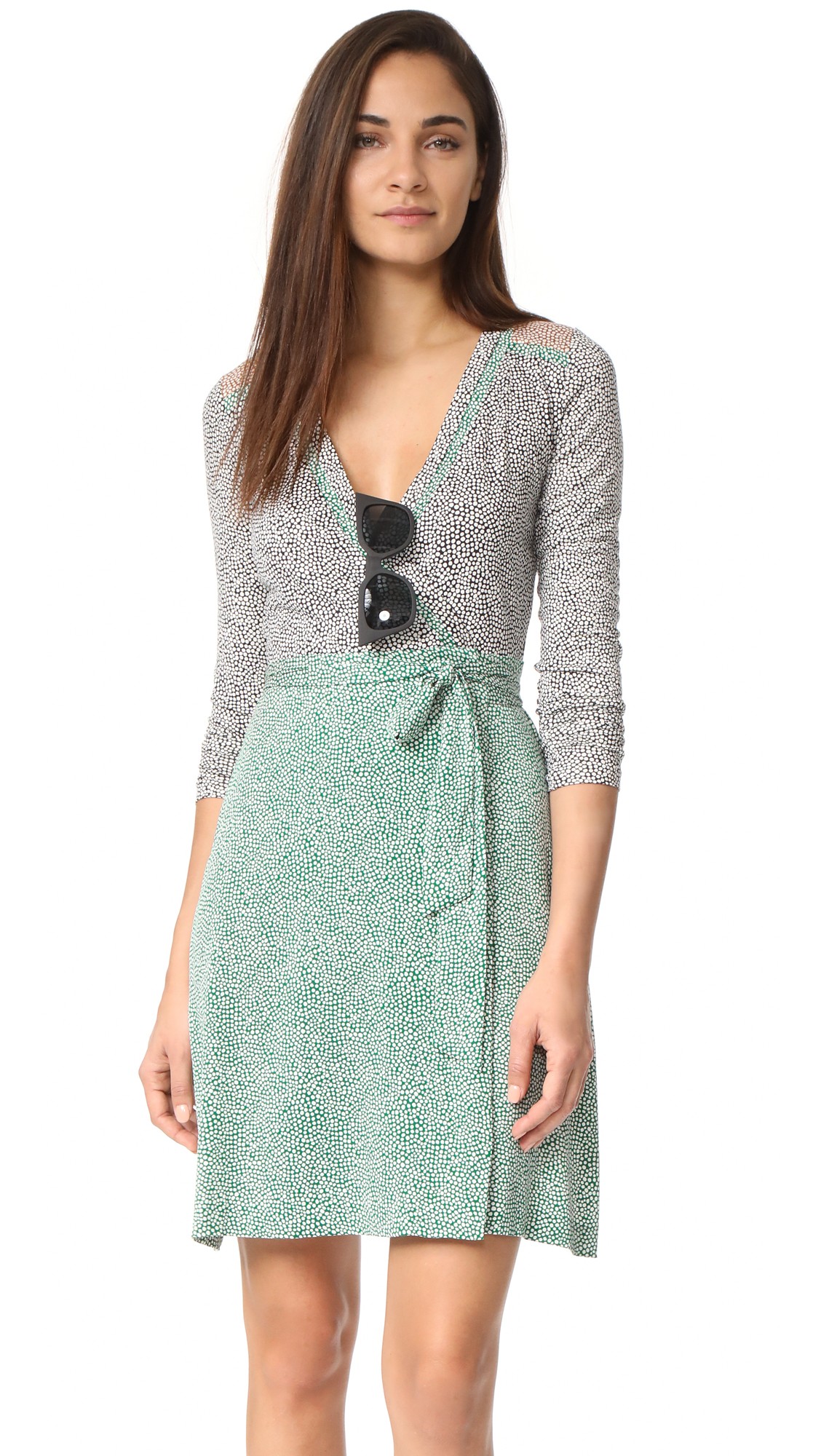 Long Sleeve Wrap Dress | Shopbop