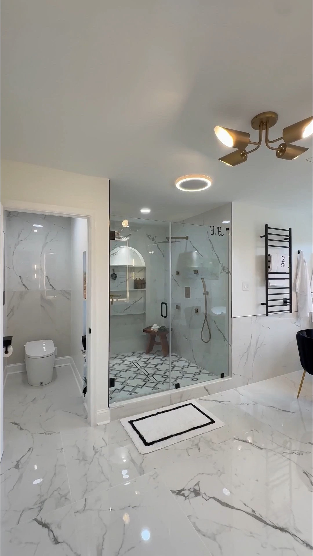 Glam luxe master bathroom transformation 👌🏾

#LTKSaleAlert #LTKHome