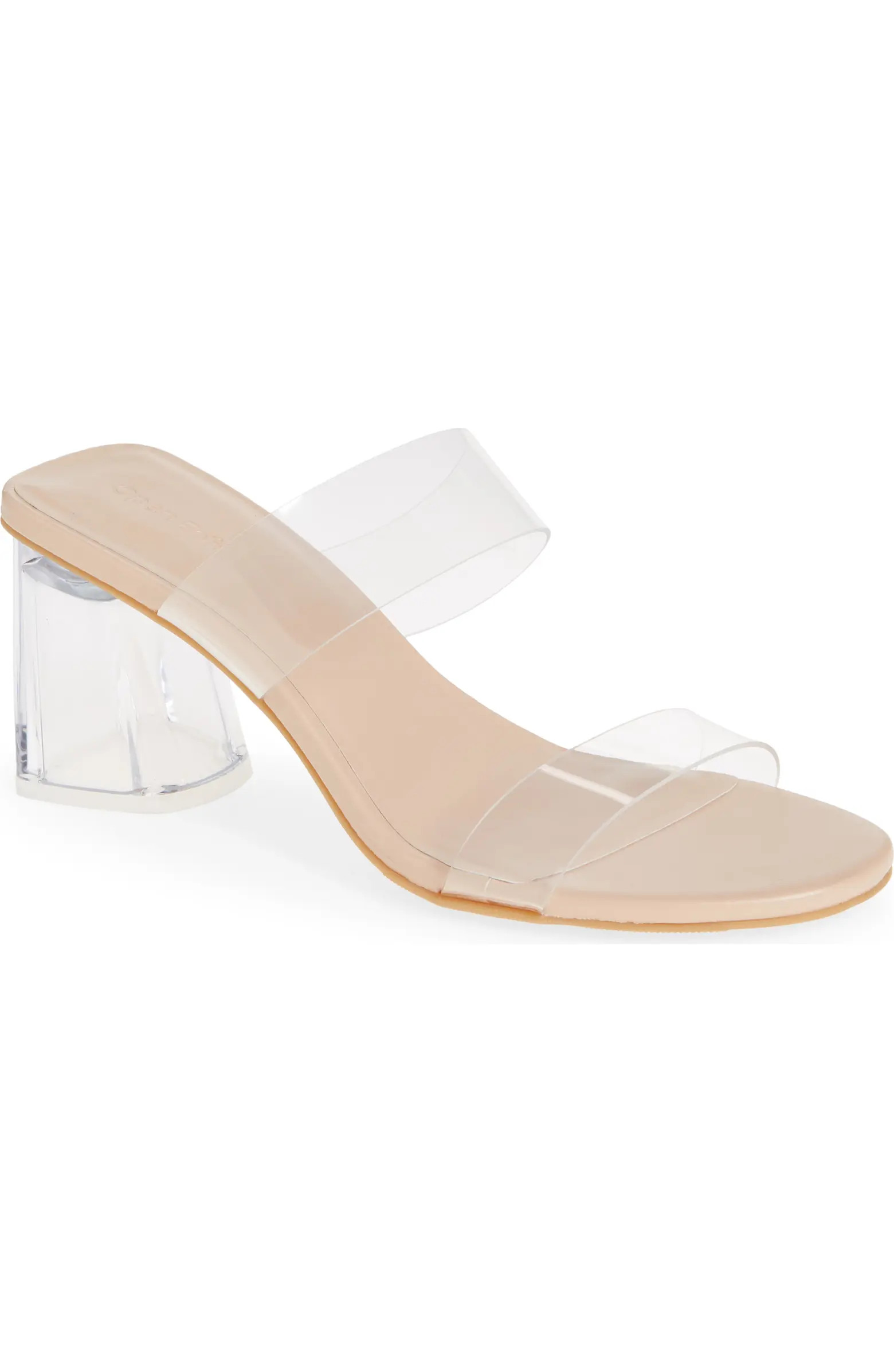 Open Edit Corinne Slide Sandal (Women) | Nordstrom | Nordstrom