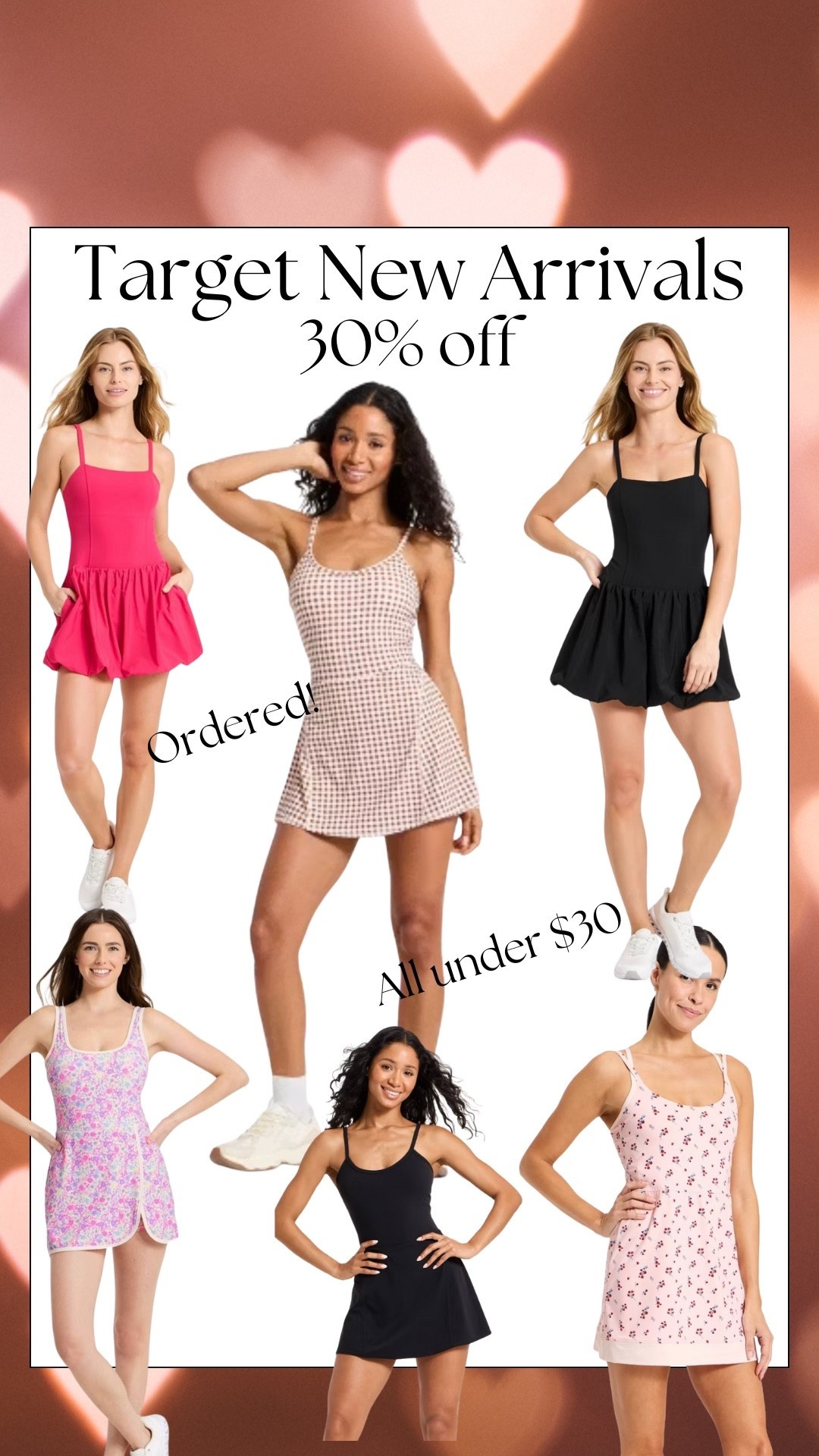 New activewear dresses at target are all 30% off!! I love their active dresses and own so many of them. 

#LTKfitnessgoals #LTKSaleAlert