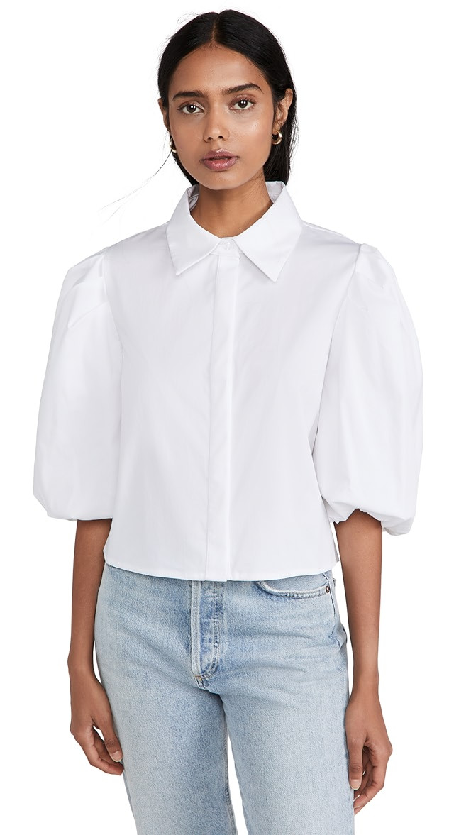 Puff Sleeve Blouse | Shopbop