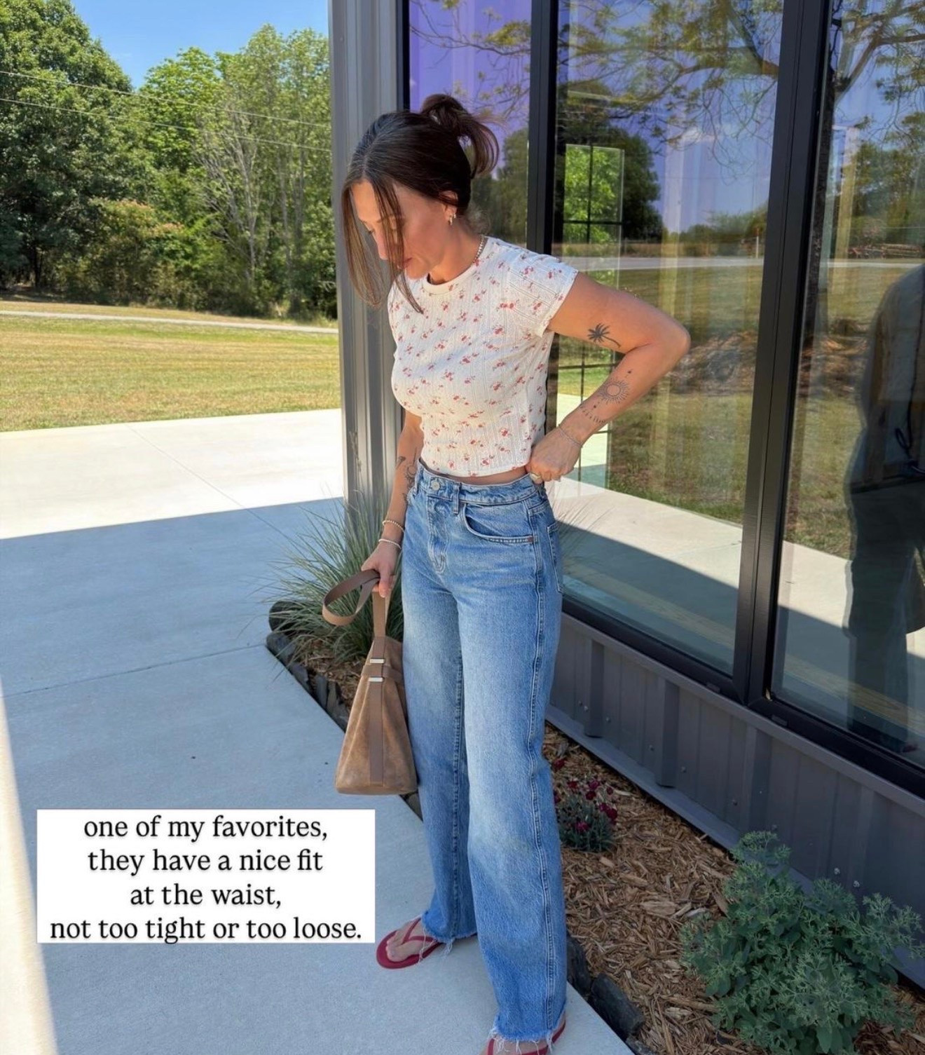 Wearing the 27” jeans

#LTKSaleAlert #LTKOver40 #LTKSeasonal