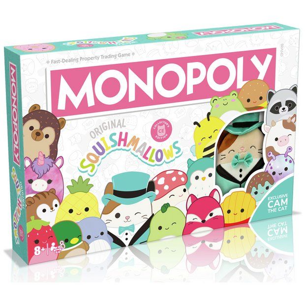 Squishmallows Monopoly Board Game341/1342 | argos.co.uk