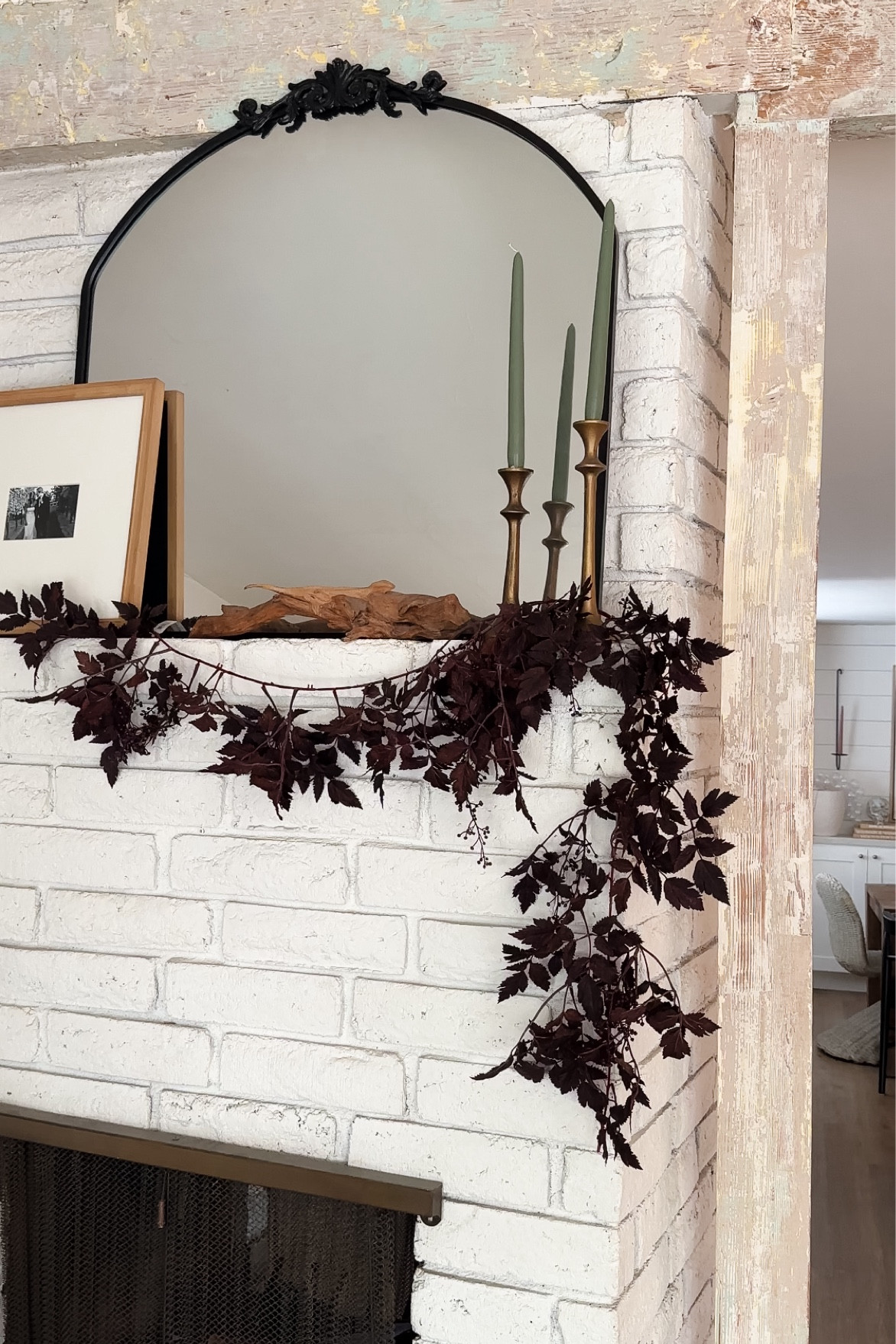 Fireplace mantle styling 

#LTKhome