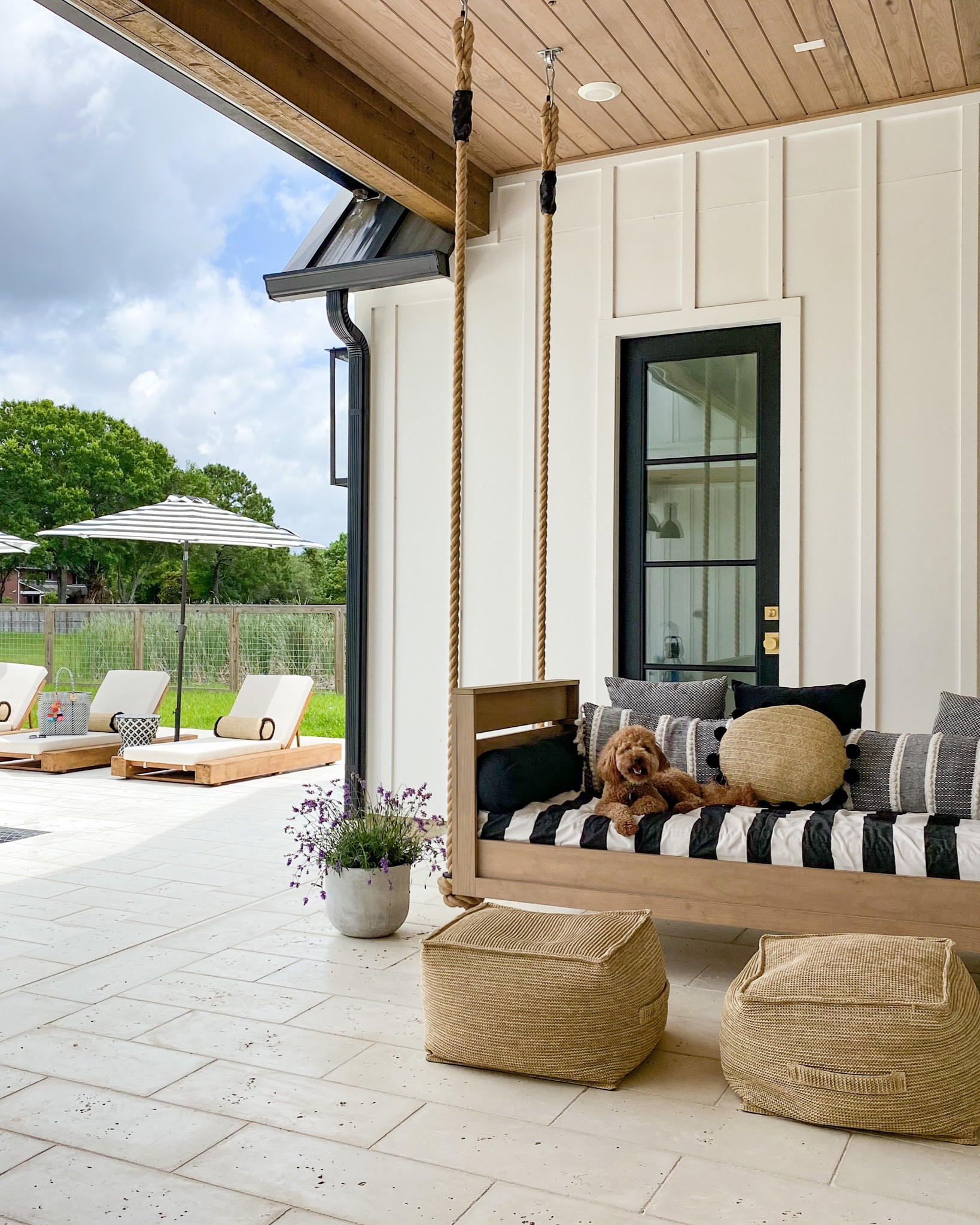 Outdoor furniture, porch swing, patio, pool loungers, ottoman, daybed, porch bed, sunbrella 

#LTKsalealert #LTKSeasonal #LTKhome