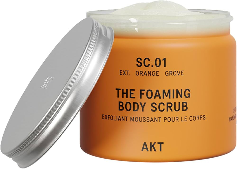 AKT The Foaming Body Scrub 8.4 Fl Oz, Skin Exfoliator, Body Scrub with Rice & Sugar, Papaya & Nou... | Amazon (US)