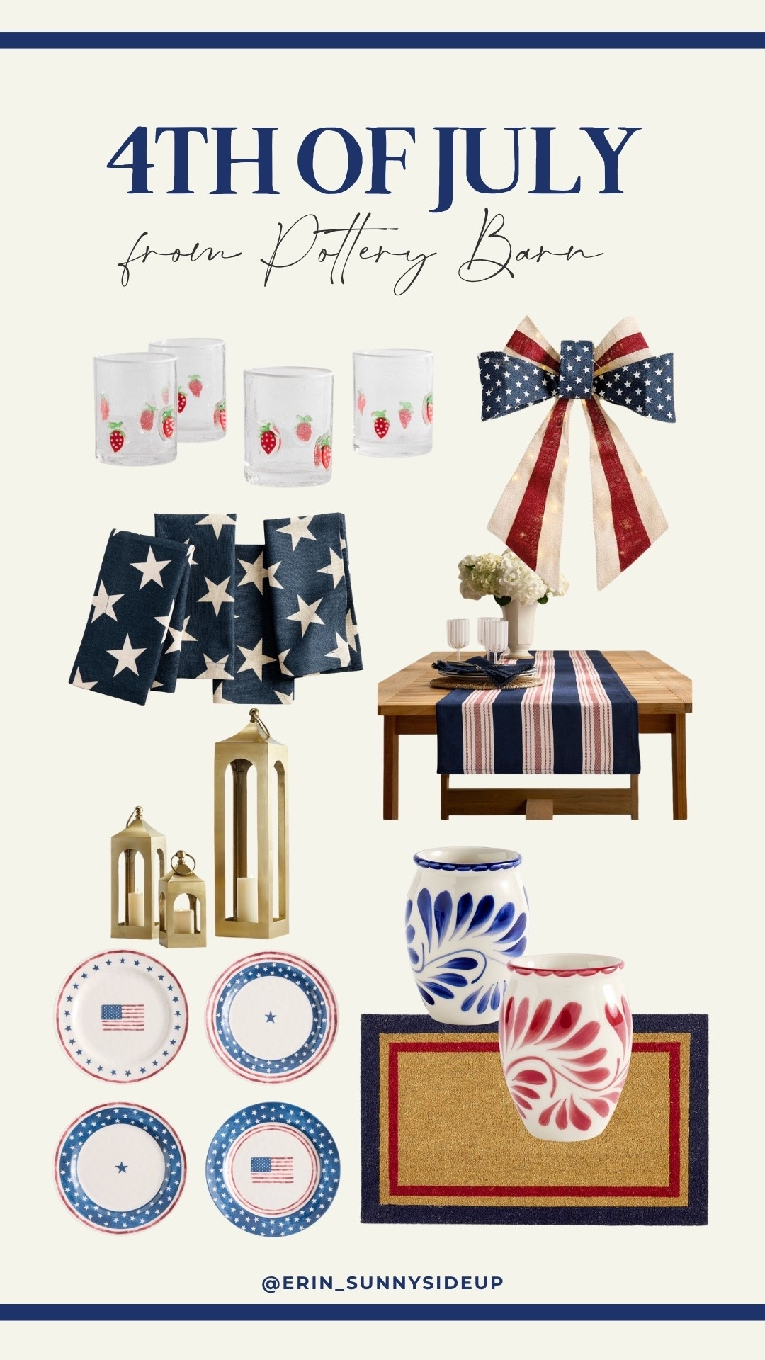 4th of July home favorites I’m loving from pottery barn!

#LTKHome #LTKSeasonal