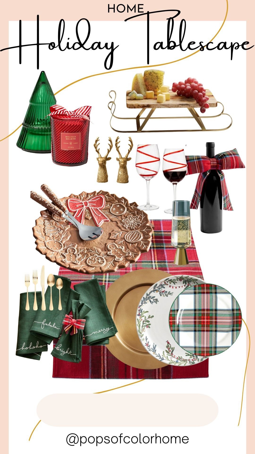 Set a beautiful Christmas tablescape with these holiday dining finds

#LTKHoliday #LTKHome