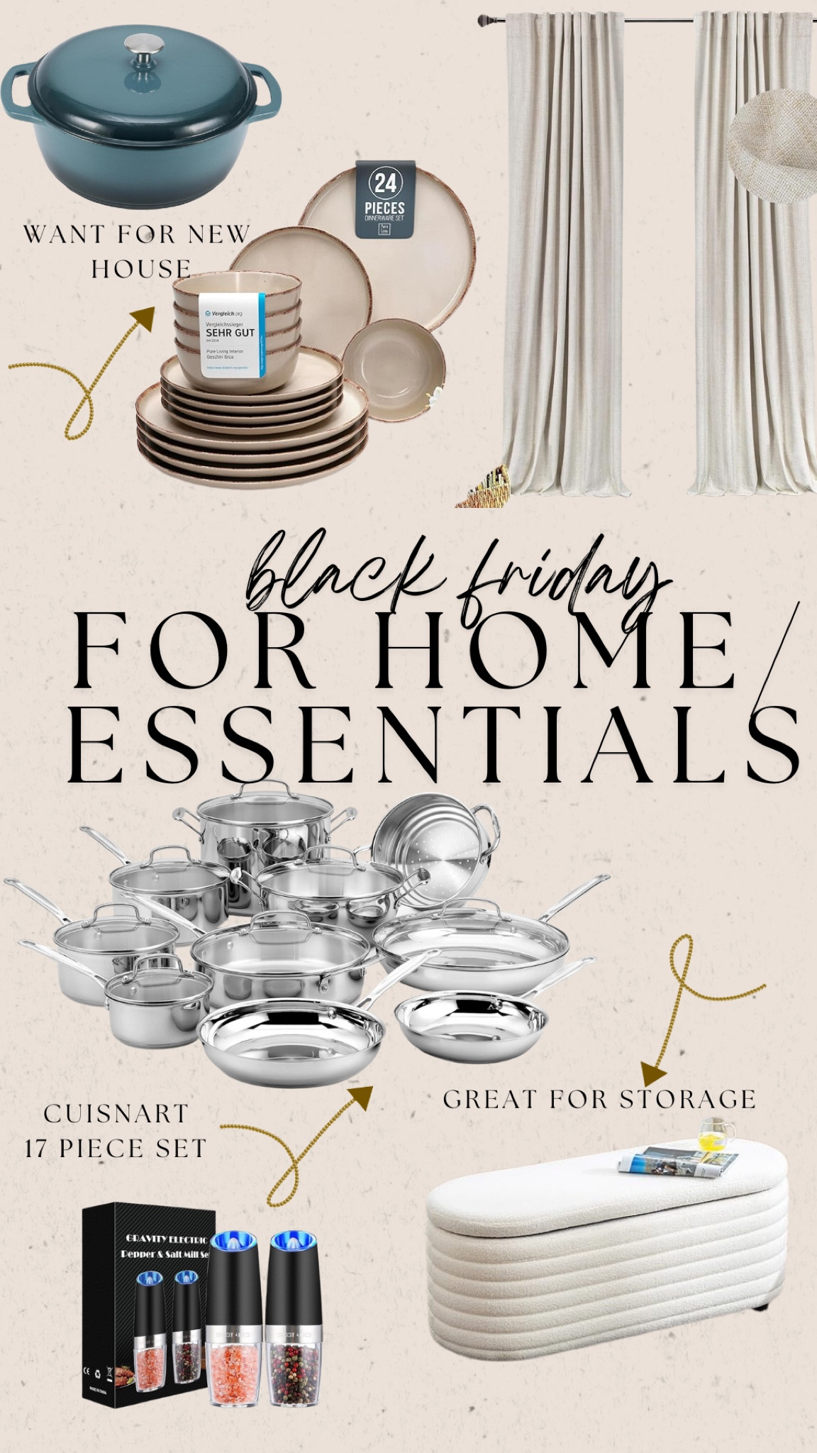 Black Friday home/essentials! 