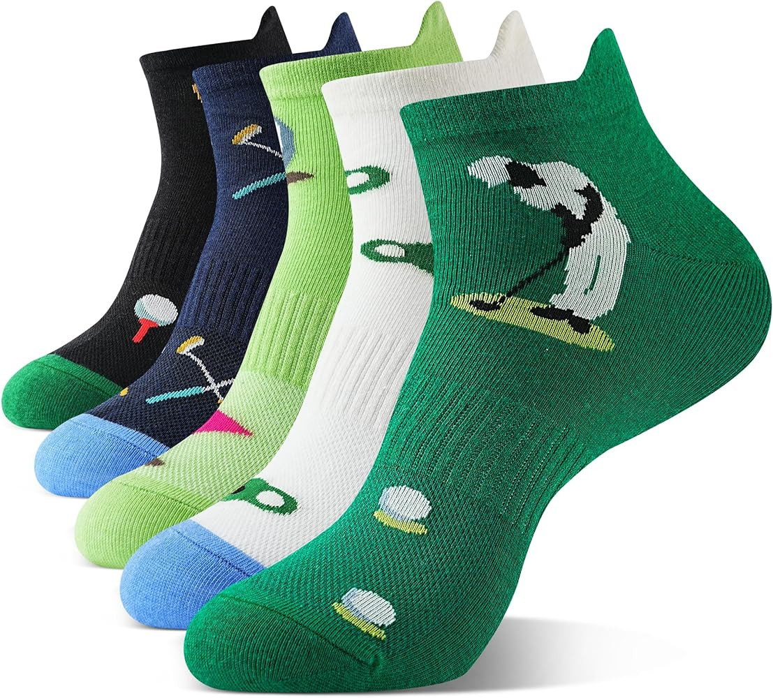Moyel Funny Novelty Socks for Men Fun Golf Pickleball Socks Fun Gifts for Him Men Accessories | Amazon (US)