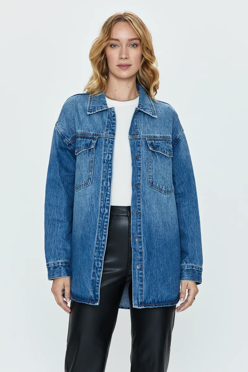 Mandy Oversized  Shacket - Maui | Pistola Denim