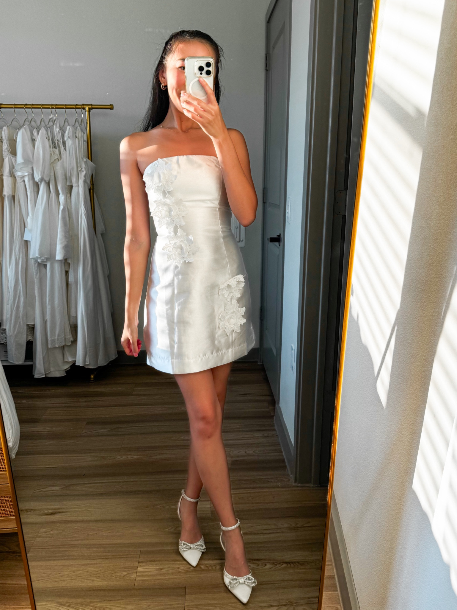 White dresses (XS), bridal dress, little white dress, engagement photos outfit, bridal shower dress, bachelorette party dress, mini dress, bride to be dress 

#LTKSaleAlert #LTKHoliday #LTKWedding