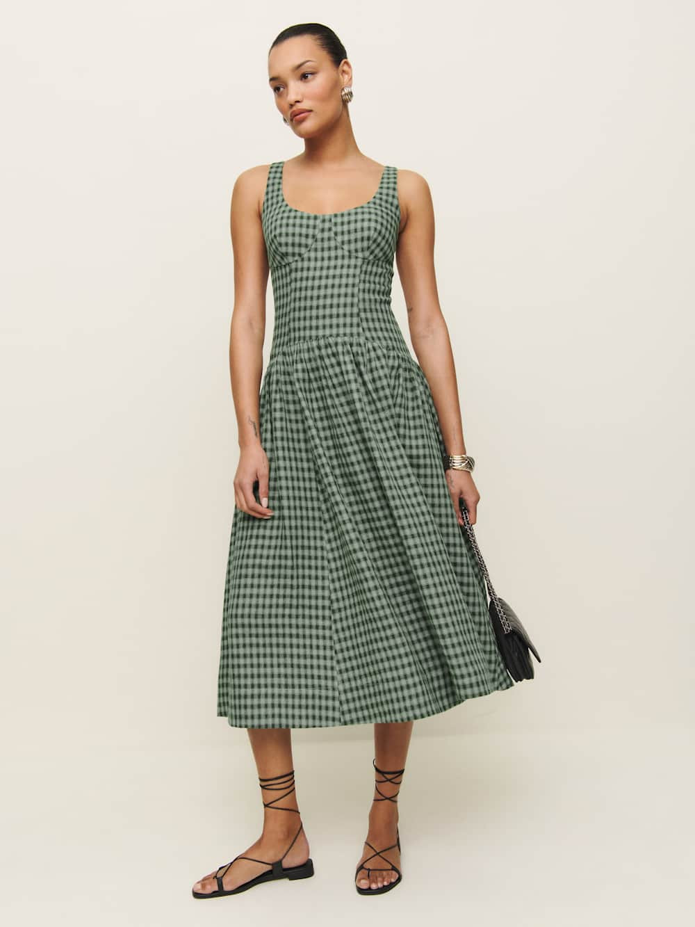 Roslyn Linen Dress | Reformation (Global)