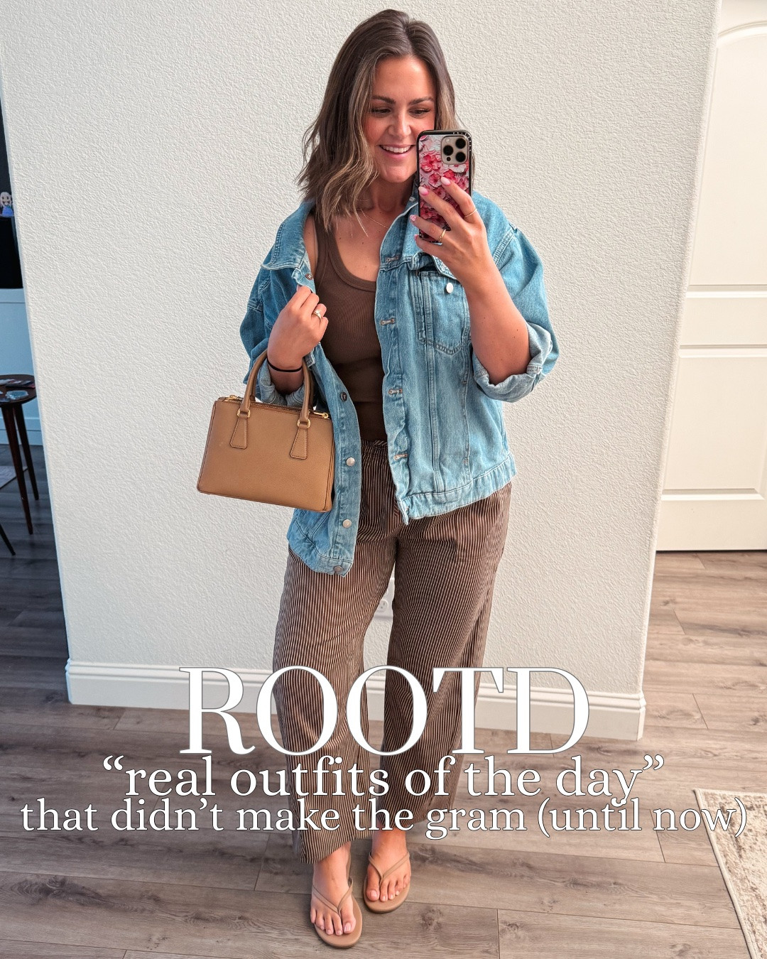 ROOTD 🤍 “real outfits of the day” — outfits I’ve actually been wearing lately that didn’t make the gram until now ✨

Just easy, casual outfits I keep throwing on lately for errands, busy days, coffee runs, and everything in between when I still want to feel cute but comfortable 🤎

Brown tank, Large Denim jacket, XL, Brown pants, Large Pull on pants in green, Large, Denim top, Large AE baby tee in red, large AE Strigid Curvy High-Waisted Stovepipe Jeans, 12R black T-shirt, large, Jeans, 31R Jeans, 31, White lace top, Large Jeans, 12 (could’ve size down) Tank and Button down, Large Sandals, TTS 10 Denim top, Large, Pants XL (I cut off the decorative waist band) Essentials baby tee, Large, Spanx Jeans, Large

#LTKootd #LTKSaleAlert #LTKSeasonal