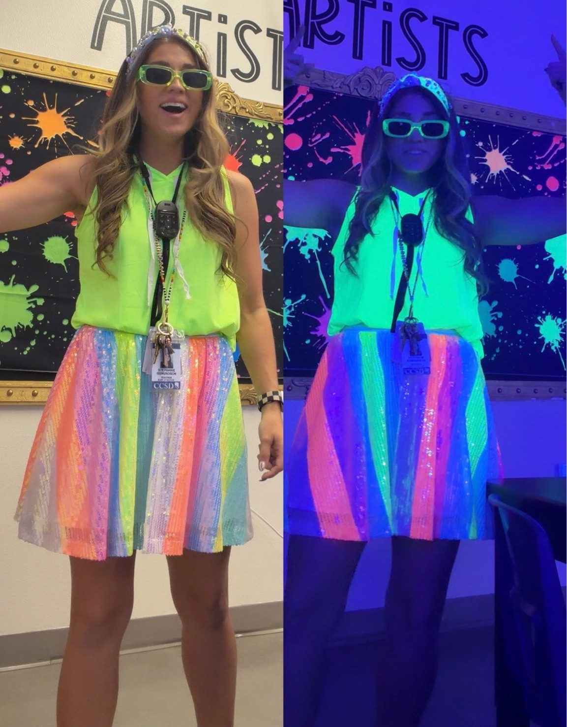 Neon Glow Day OOTD 💚✨

#LTKdayinmylife #LTKootd #LTKmomlife