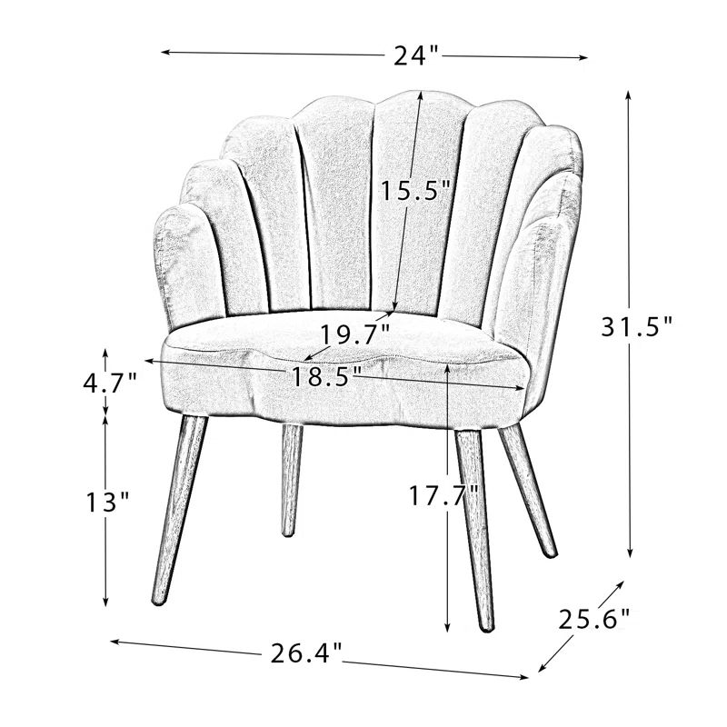 Lilly Upholstered Side Chair | Wayfair North America