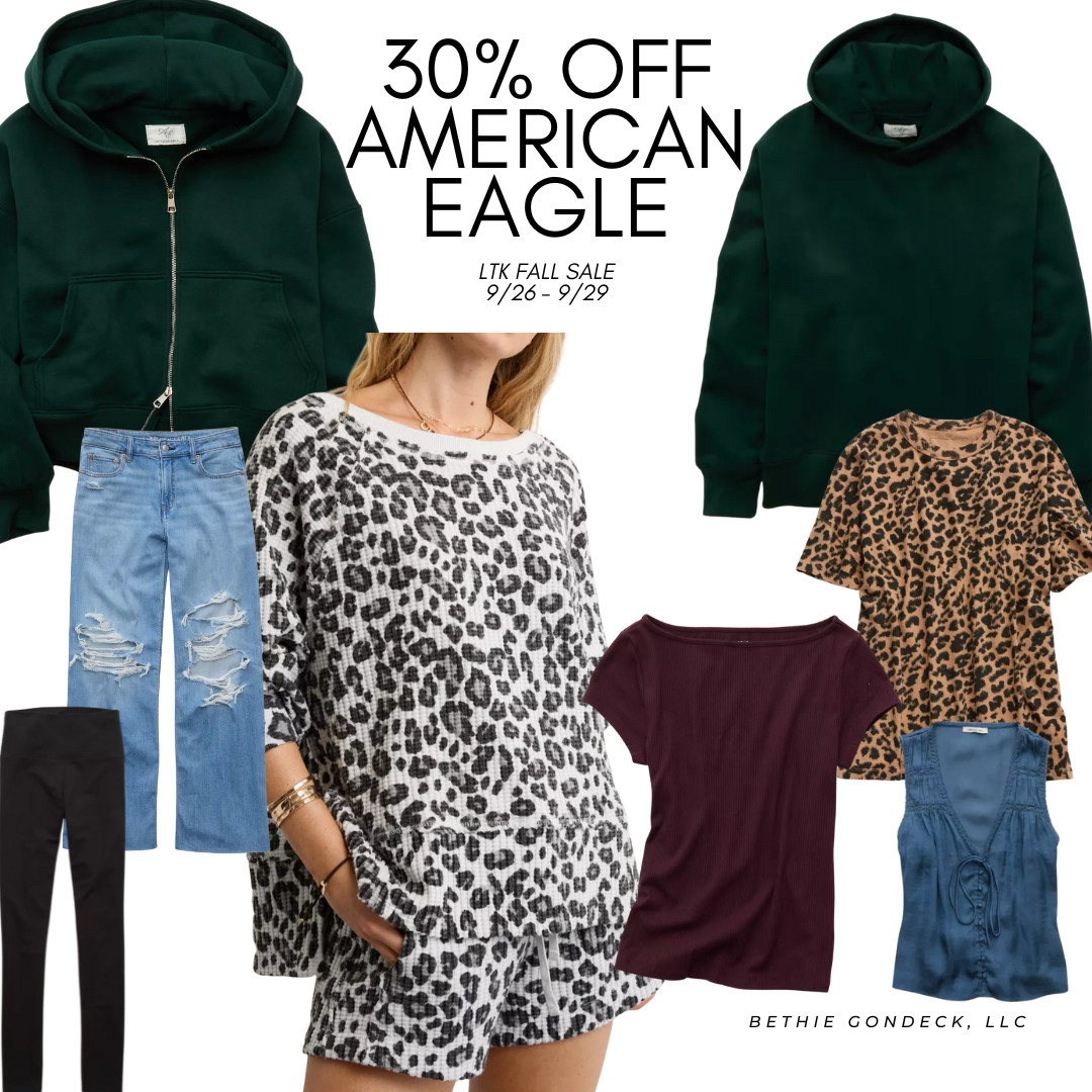 More American Eagle items that are 30% off during the LTK Sale!  

 #LTKFallSale