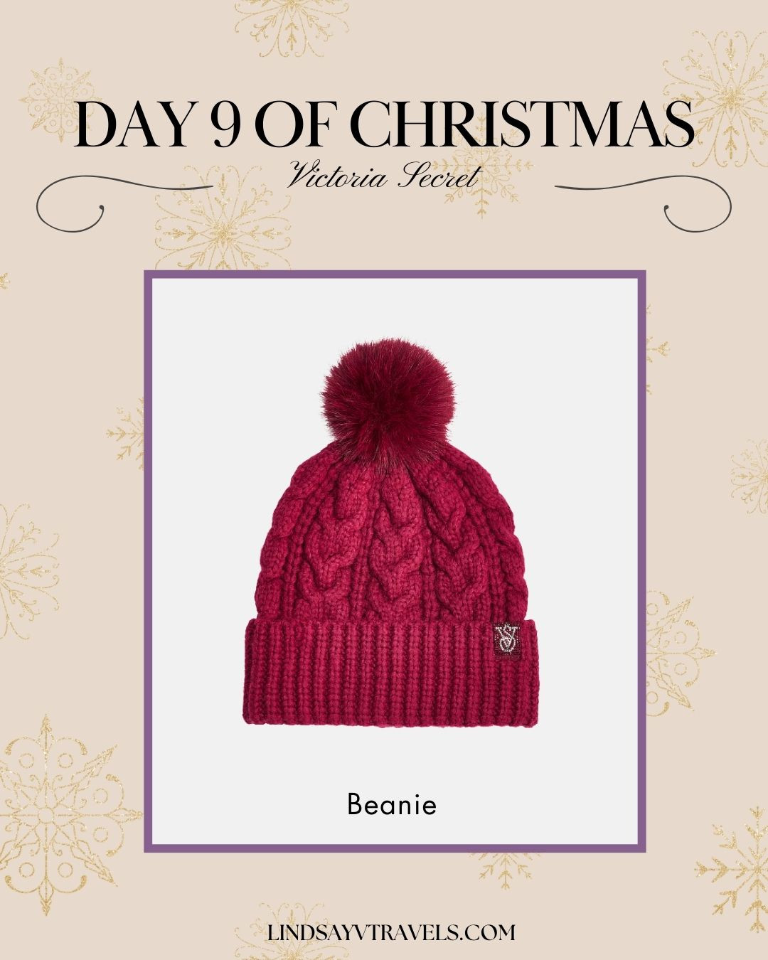 Cold weather but make it cute ❄️🩷
Day 9: this adorable beanie keeps you warm and glam. Linked the one I can’t stop wearing!

#LTKSeasonal #LTKHoliday #LTKGiftGuide