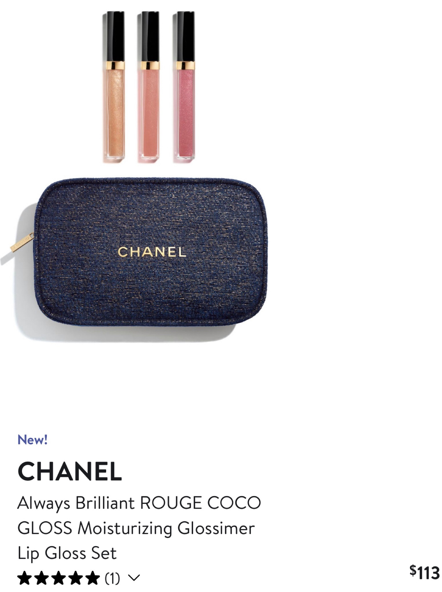 Chanel Always Brilliant ROUGE COCO
GLOSS Moisturizing Glossier
Lip Gloss Set
Holiday Gift Set back in stock 

Macys links below 

#LTKGiftGuide #LTKHoliday #LTKbeauty