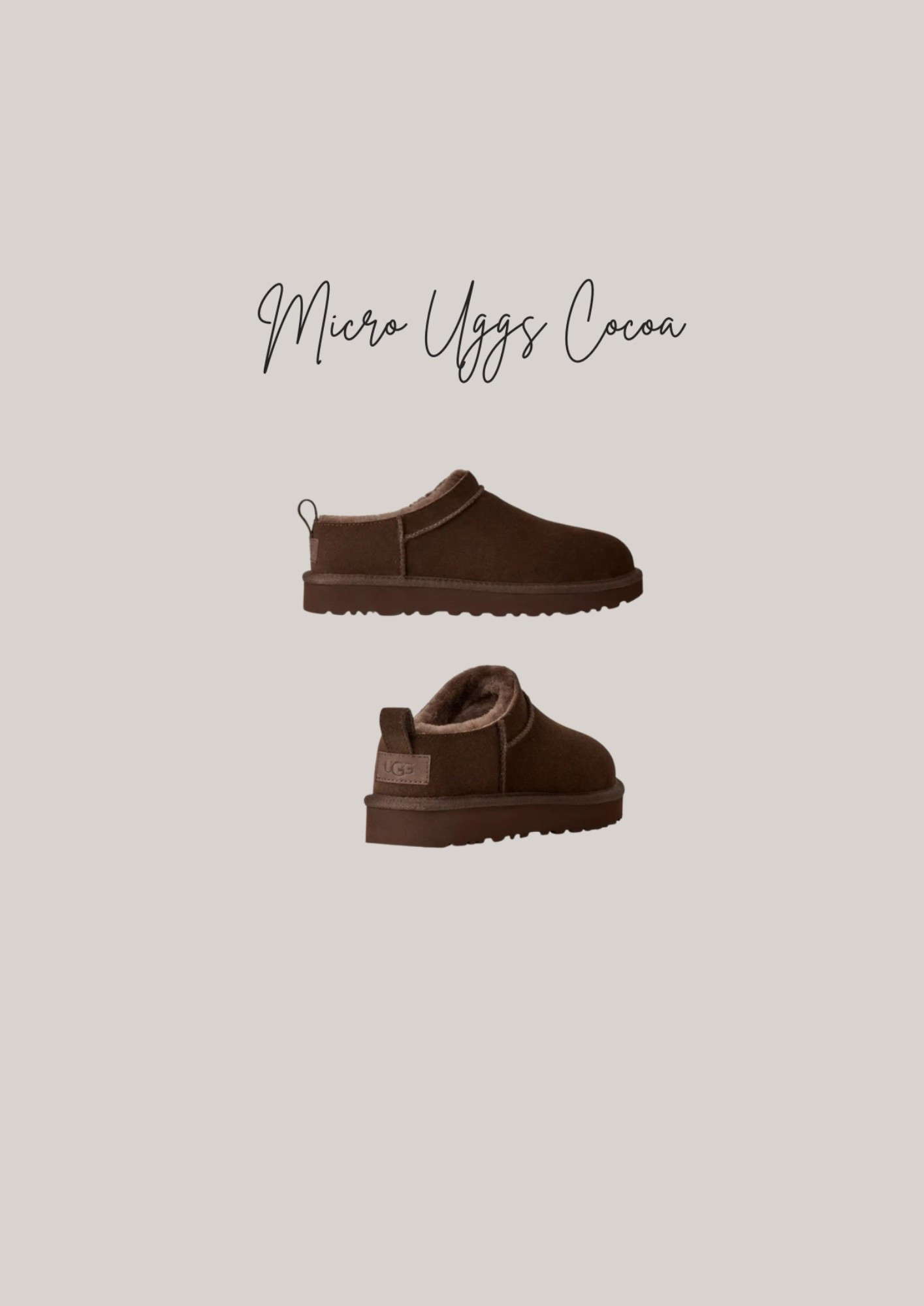 micro uggs 🤎🐻

#LTKuk #LTKautumn #LTKshoes