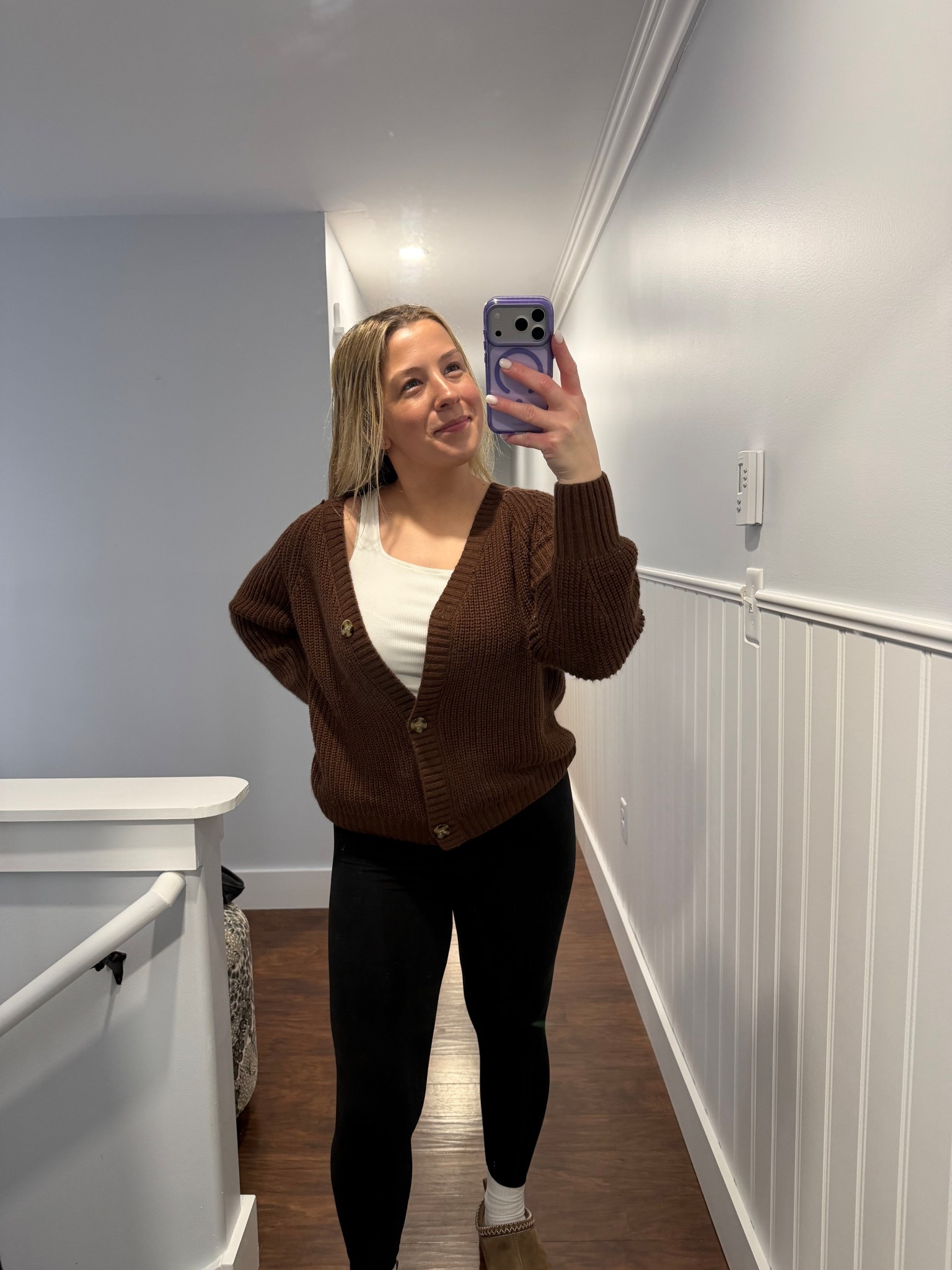 easy to throw on everyday comfy fit i keep reaching for lately 🤎 wearing size M in tops & bottoms. Size 9.5 in shoes!

#LTKootd #LTKSeasonal #LTKdayinmylife